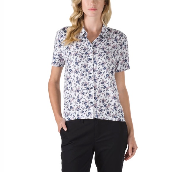 Vans Button Down Shirt - Picture 1 of 7